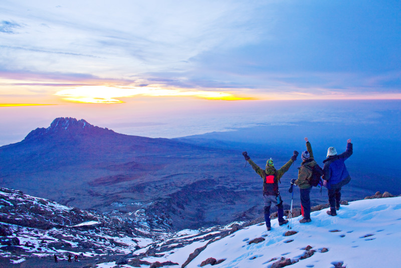 Mange mener, at Machame-stien tilbyder den smukkeste vandring mod toppen