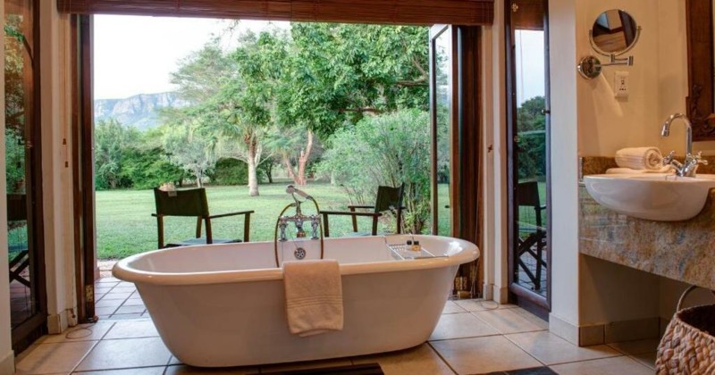 Overnatning ved Ghost Mountain i det nordlige KwaZulu-Natal