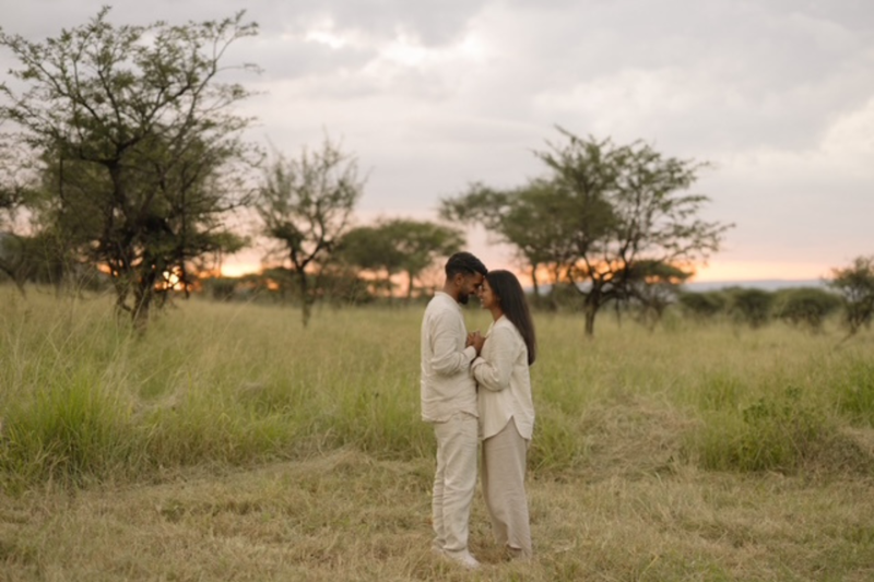 Forlovelse i Serengeti