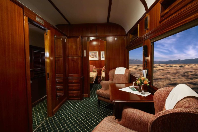Royal Suite på Rovos Rail