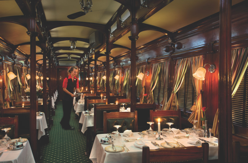 Livet om bord på Rovos Rail