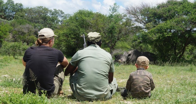 Sænk tempoet, når du er på safari med børn i Afrika