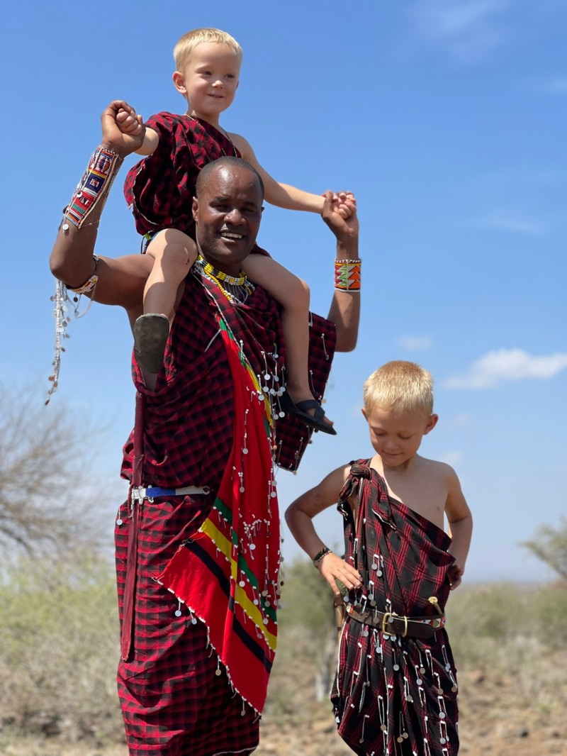 Vær forberedt på det uventede, når du er på safari med børn