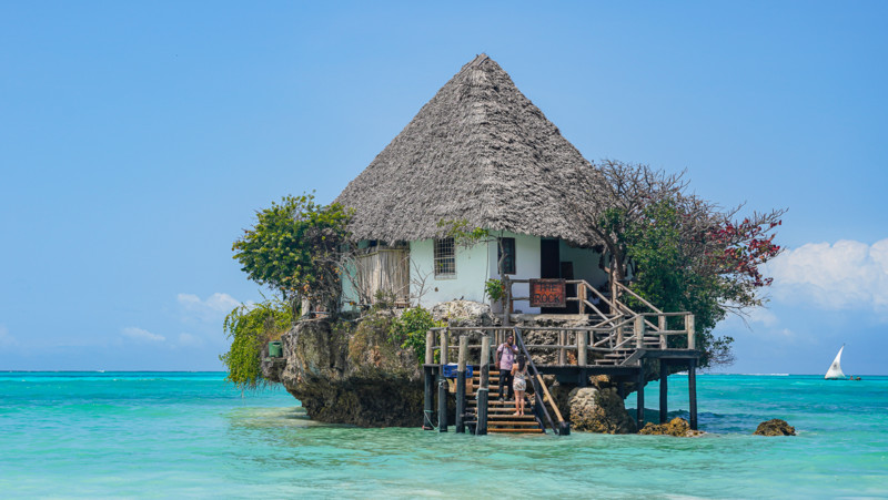 The Rock – Restaurant på en ø i havet