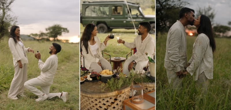 Frieri på savannen i Serengeti